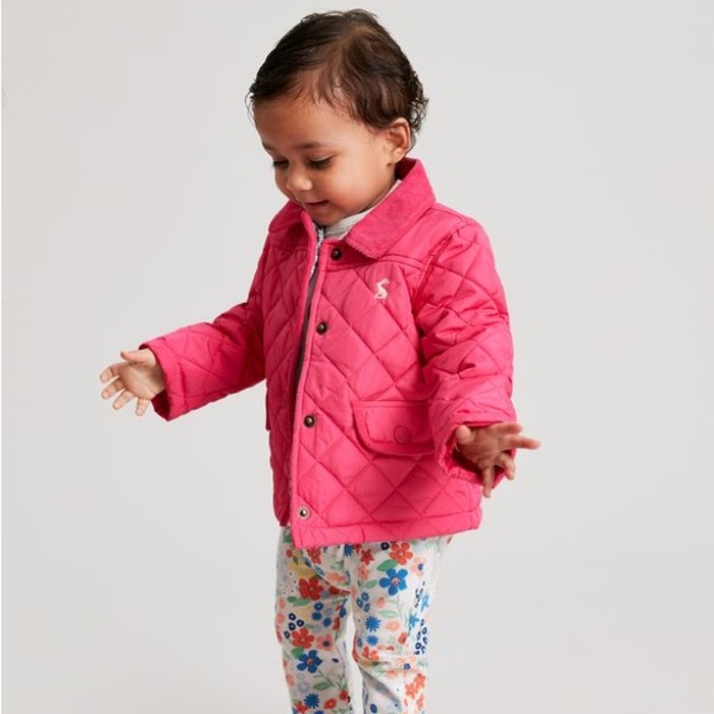 Joules Pink Jacket 6-9 months